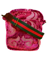 Maria Valentina                Bright Pink Messenger Bag
