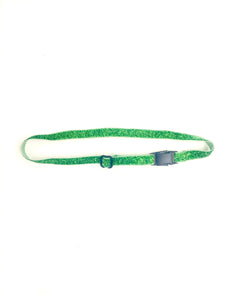 Green Sparkly  Mroakie                                       { like a croakie for your mask}