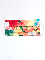 Red Hawaii Cotton Mask