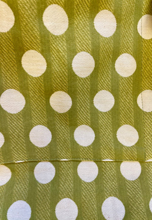 Lucy                                                                                                           Green Polka Dots